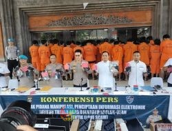 Polda Bali Ungkap Sindikat Penipuan Online Internasional, 38 Pelaku Diamankan dari Lima Lokasi di Denpasar