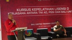Bali United, PSSI, dan TNI AD Berkolaborasi Cetak Pelatih Sepak Bola Masa Depan