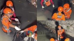 Warga Geger! Jenazah Lansia Ditemukan Mengapung di Sungai Jalan Raya Menur Surabaya