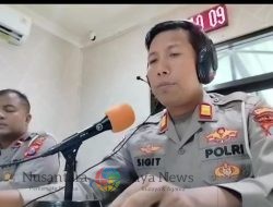 AKP Sigit Ekan Sahudi, S.H., M.M., Berdialog di RRI Sampang, Sosialisasi Mengenai Kendaraan Kelebihan Muatan