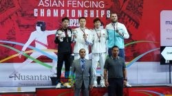 Zijie Wang Rebut Gelar Degen Perseorang Putra Kejuaraan Anggar Asia 2025 di Bali