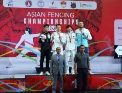 Zijie Wang Rebut Gelar Degen Perseorang Putra Kejuaraan Anggar Asia 2025 di Bali