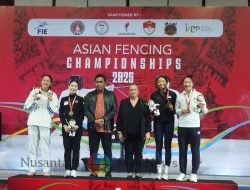 Song Sera Impikan Gelar Olimpiade setelah Juara Degen Perseorangan Putri Kejuaraan Anggar Asia 2025 Bali