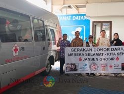 “Mereka Selamat Kami Sehat”: Jansen Grosir Surabaya Gelar Aksi Donor Darah Bersama PMI dan MURI