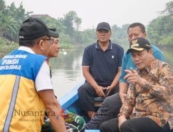 Bupati Subandi Susuri Sungai Mbah Gepuk, Minimalisasi Banjir Bupati Lakukan Susur Sungai Mbah Gepuk