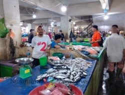 Pasar Sukaramai Ditutup Pagar Besi, Para Pedagang Pasar Mengeluh dan Omset Penjualan Merosot
