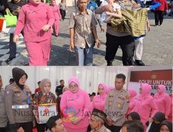 Polres Blitar Gelar Santunan Anak Yatim dan Khitanan Massal dalam Rangka HUT Bhayangkara ke-79