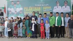Bersama HIMMAH, BAZNAS Kota Medan Bagikan Santunan Kepada Para Mustahik