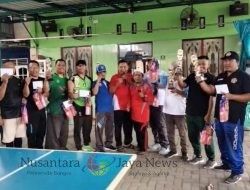 Turnamen Tenis Meja Muharram 1447 H Trophy Mesjid AS SHODIQIN Ditutup