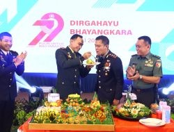 Upacara dan Tasyakuran Peringatan ke-79 Hari Bhayangkara Tahun 2025 di Gresik Berlangsung Khidmat