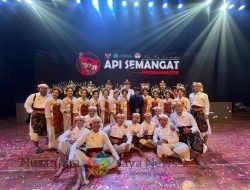 Inaugurasi Api Amerta Perjuangan Jadi Puncak Bulan Bung Karno di Kota Denpasar