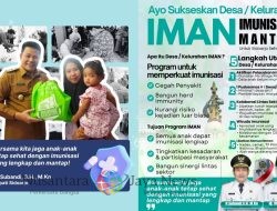Tingkatkan Cakupan Imunisasi Lengkap, Bupati Sidoarjo Terbitkan SE Pembentukan Desa/Kelurahan Iman