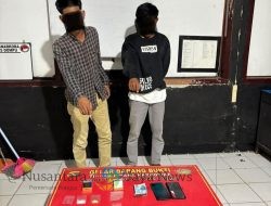 Dua Pemuda Kampung Rato Di Sergap Tim Satnarkoba, Karena Kerap Jualan Narkotika