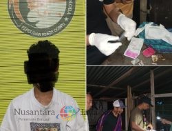 Terjerat Narkoba, Tim Opsnal Polres Dompu Tangkap Anak Di Bawah Umur Di Gubuk Reok