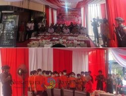 Polda Jatim Musnahkan 849 Kg Sabu dan 7 Juta Butir Obat Terlarang, Selamatkan 1,2 Juta Jiwa dari Ancaman Narkoba