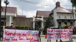 BEM Sumatera Utara Demo PN Medan, Tolak Kenaikan Gaji Hakim yang Dinilai Tak Adil
