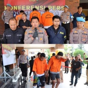 Tidur di Jalan Usai Terjatuh, Motor Warga Raib Dicuri — Dua Pelaku Asal Jember dan Lampung Diciduk Polisi di Denpasar