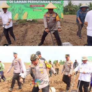 Kapolres Serang AKBP Condro Sasongko Ngariung Bersama Kelompok Tani dan Penyuluh Pertanian, Dukung Ketahanan Pangan Daerah