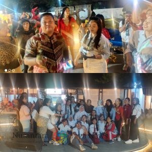 Ulang Tahun Tony dari Perusahaan Peti Mati Tiara Dirayakan Meriah di Dupak 36, Hadirkan Trio Rempong dan Aksi Tali Ular