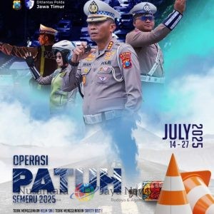 Ditlantas Polda Jatim Gelar Operasi Patuh Semeru 2025, Ajak Masyarakat Tertib Berlalu Lintas