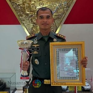 Letkol Kav Yudhi Agus Setiyanto Raih Juara Pertama Lomba Karya Cipta Teknologi dan Karya Tulis Ilmiah TNI AD