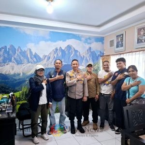 PW IWO Bali Audiensi dengan Kabid Humas Polda Bali, Bahas Pelantikan dan Rakernas serta Sistem Hukum di Indonesia