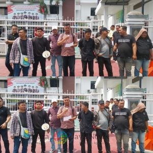 Mahasiswa Geruduk Kejari Medan, Minta Kadis pariwisata Medan Dipanggil dan Diperiksa