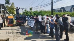 APSU Gelar Aksi Unjuk Rasa Desak BNN Tindaklanjuti Kasus Penangkapan “RS” Terduga Bandar Narkoba