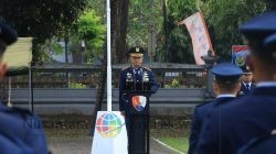 Peringati ke-78 Hari Bakti TNI AU, Lanud I Gusti Ngurah Rai Laksanakan Upacara Serentak Bersama Seluruh Satuan TNI AU
