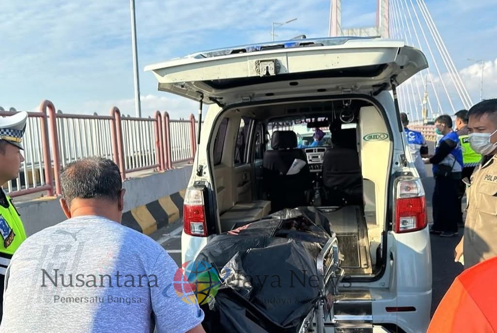 Kecelakaan Maut di Jembatan Suramadu, Seorang Pesepeda Tewas Diduga Korban Tabrak Lari
