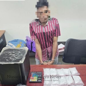 Polda Sulteng Gagalkan Peredaran 1 Kg Sabu di BTN Green Garden, Satu Pelaku Ditangkap