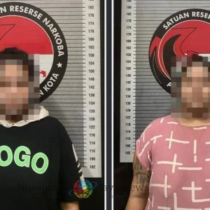 Dua Perempuan Diamankan di Kejaksan Cirebon, Polres Cirebon Kota Sita 39,57 Gram Sabu