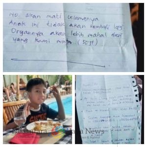 Anak Sekolah Dasar di Marelan Diduga Diculik, Pelaku Tinggalkan Surat Ancaman Minta Tebusan Rp 50 Juta