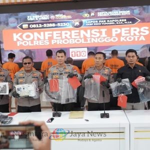 Polres Probolinggo Kota Amankan Tersangka Otak Perampokan di Kedopok