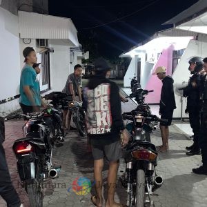Respons Cepat Polres Gresik, Enam Remaja Balap Liar Diamankan Sat Samapta di Jalan Raya Bungah