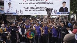 Sukses Digelar, KBR Jalan Santai Bersama Wali Kota Medan, Wakil Ketua DPRD Sumut dan Launching Program