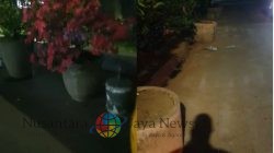 Sering Terjadi Kecelakaan, Warga Keluhkan Penempatan Pot Bunga Berbahaya di Jalan Kenanga Genteng Surabaya