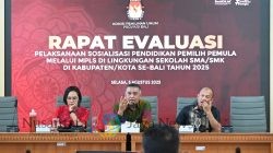 Pentingnya Langkah Konkret Pelaksanaan MPLS, KPU Bali Gelar Rapat Evaluasi Untuk Pelajar Menegah Keatas