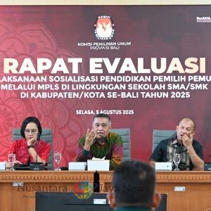Pentingnya Langkah Konkret Pelaksanaan MPLS, KPU Bali Gelar Rapat Evaluasi Untuk Pelajar Menegah Keatas