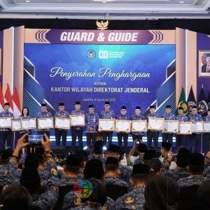 Kanwil Ditjenpas Jateng Raih Peringkat 2 Nasional Pengelolaan Administrasi Melalui Aplikasi Srikandi