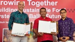 Perumda Dharma Santhika dan Marriot Group International Teken Kerjasama Pangan Berkelanjutan