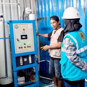Semarak Kemerdekaan, Inovasi Desalinasi PLN Buka Akses Air Bersih di Pulau Barrang Lompo Sulsel