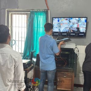 Lapas Kelas IIB Tegal Laksanakan Pemeliharaan dan Perawatan CCTV Bersama MPS NET
