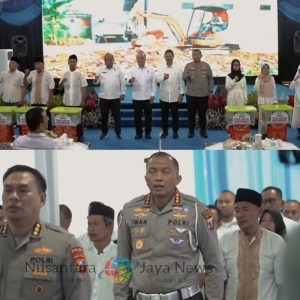 Dirlantas Polda Jatim Hadiri Ground Breaking Pembangunan SPPG di Kota Madiun