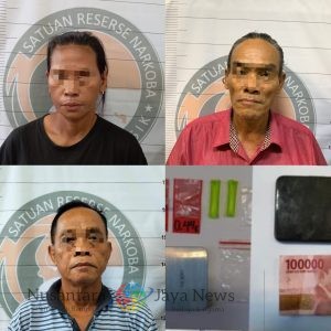Polres Gresik Bongkar Jaringan Pengedar Sabu Tiga Orang Ditangkap, Buru Pemasok