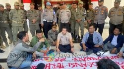 Sempat Memanas, Massa Aksi “Copot Rio” Berhasil Masuk Ke Kantor Walikota Medan