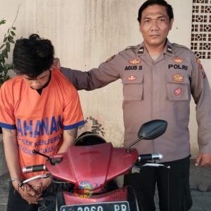 Polsek Kenjeran Gagalkan Aksi Curanmor dan Amankan Satu Pelaku