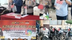 Polresta Banyuwangi Bongkar Sindikat Curanmor dengan Modus Unik, Amankan Enam Tersangka dan 10 Motor