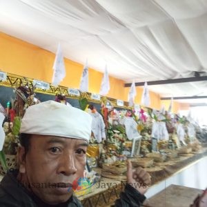 Sinergi TNI-Polri dan Pecalang Amankan Puncak Upacara Pengabenan Massal di Banjar Jaya Maruti, Kintamani