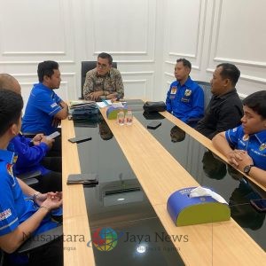 Silaturahmi ke Dinas Koperasi dan UKM, KNPI Siap Bersinergi Perkuat Ekonomi Kerakyatan